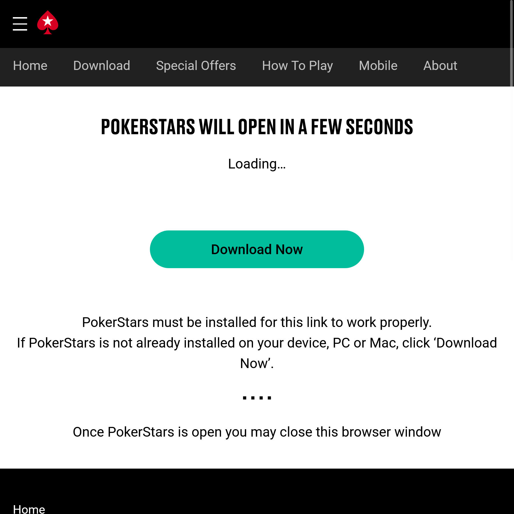 Momento di vincita su PokerStars Casino Momento di vincita su PokerStars Casino